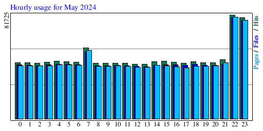 Hourly usage for May 2024